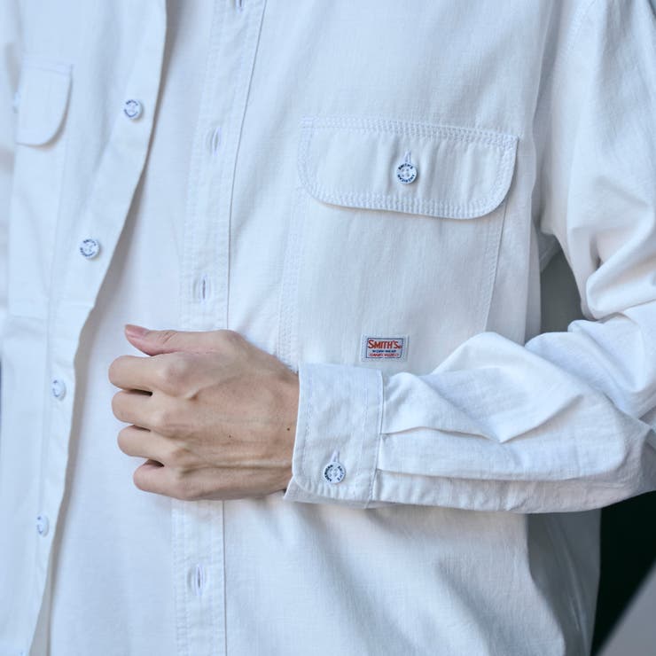 SMITH’S（スミス）別注ロングスリーブワークシャツ | coen【men】 | 詳細画像13 