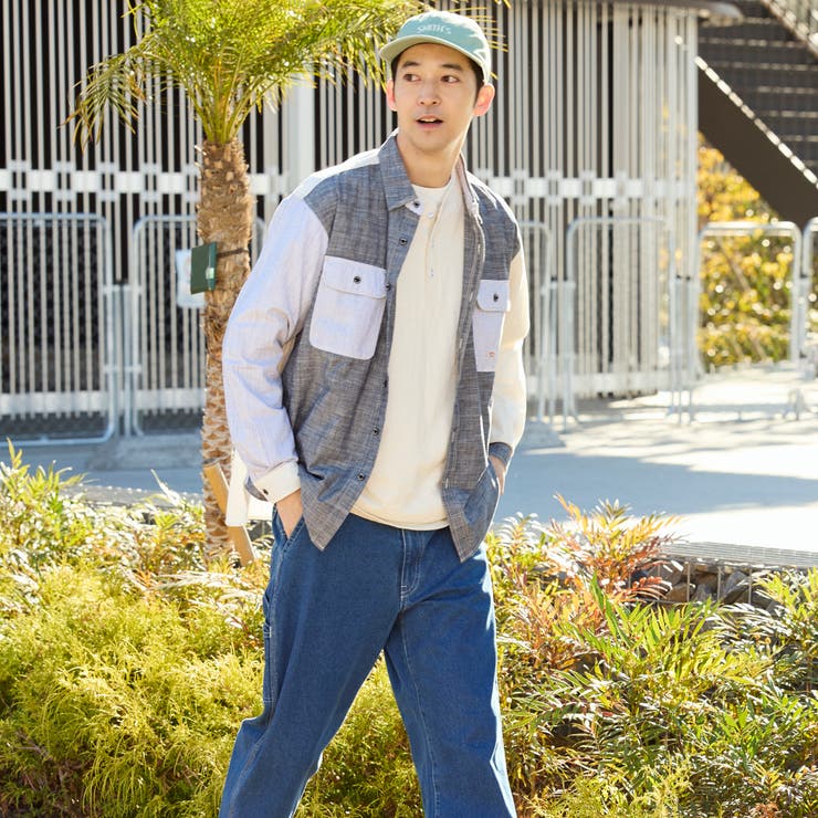 SMITH’S（スミス）別注ロングスリーブワークシャツ | coen【men】 | 詳細画像21 