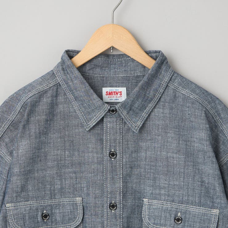 SMITH’S（スミス）別注ロングスリーブワークシャツ | coen【men】 | 詳細画像25 