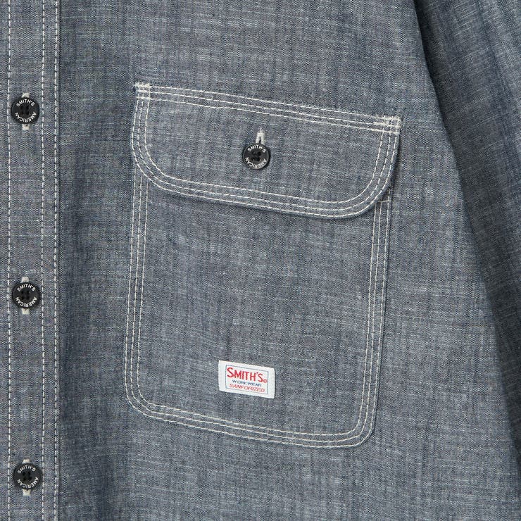 SMITH’S（スミス）別注ロングスリーブワークシャツ | coen【men】 | 詳細画像28 