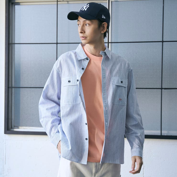 SMITH’S（スミス）別注ロングスリーブワークシャツ | coen【men】 | 詳細画像4 