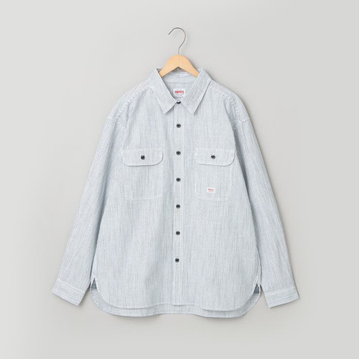 SMITH’S（スミス）別注ロングスリーブワークシャツ | coen【men】 | 詳細画像32 