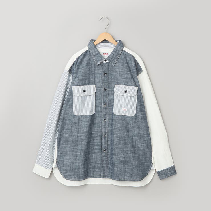 SMITH’S（スミス）別注ロングスリーブワークシャツ | coen【men】 | 詳細画像38 