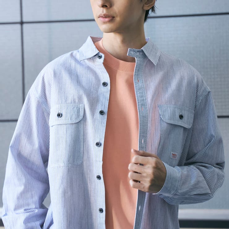 SMITH’S（スミス）別注ロングスリーブワークシャツ | coen【men】 | 詳細画像6 