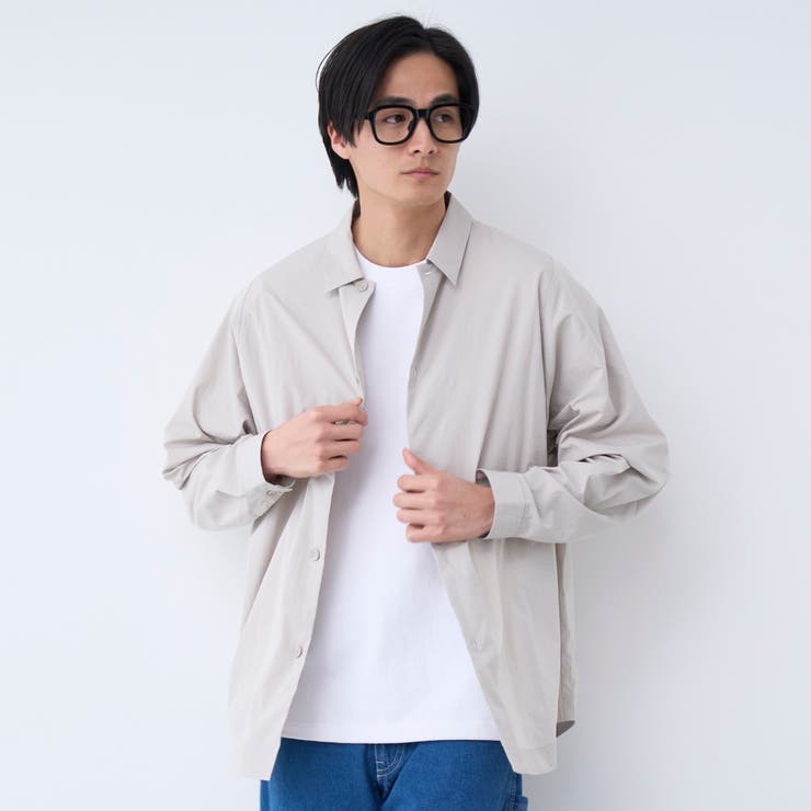 楽はおりシャツ【ストレッチ、防シワ】 | coen【men】 | 詳細画像11 