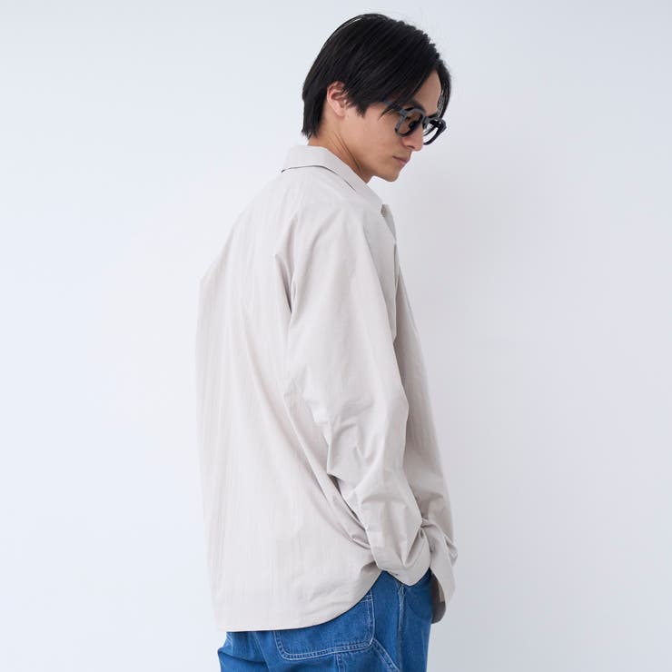 楽はおりシャツ【ストレッチ、防シワ】 | coen【men】 | 詳細画像12 