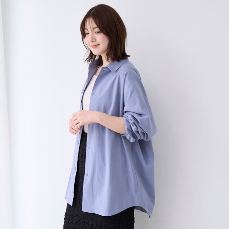 楽はおりシャツ【ストレッチ、防シワ】 | coen【men】 | 詳細画像19 