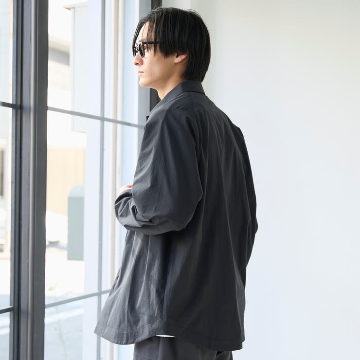 楽はおりシャツ【ストレッチ、防シワ】 | coen【men】 | 詳細画像7 