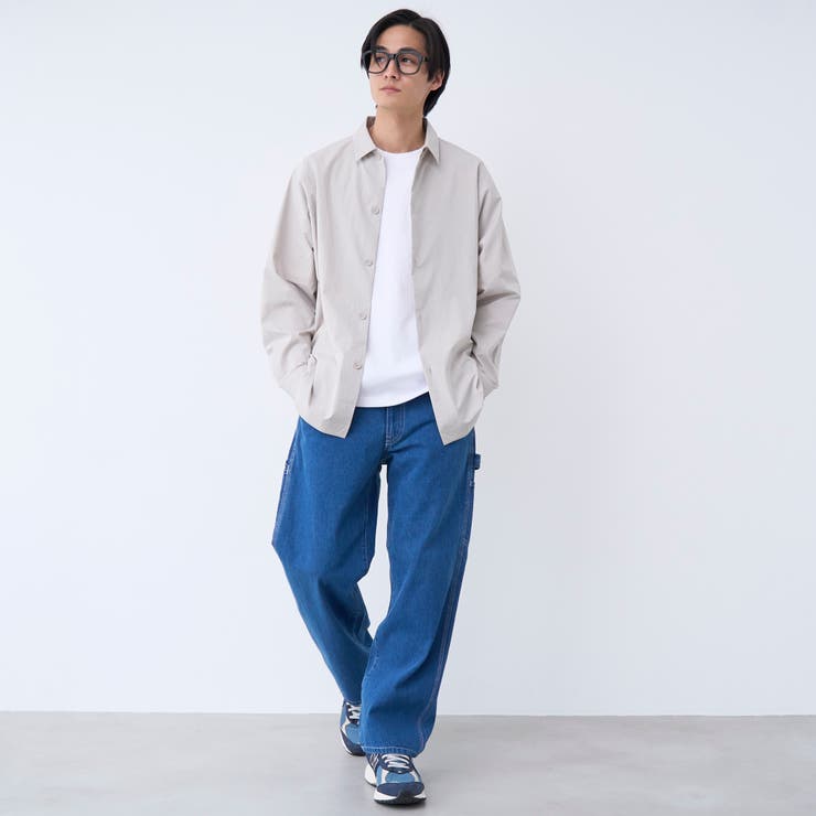 楽はおりシャツ【ストレッチ、防シワ】 | coen【men】 | 詳細画像8 