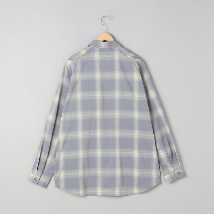 楽はおりオンブレチェックシャツ【ストレッチ、防シワ】 | coen【men】 | 詳細画像15 
