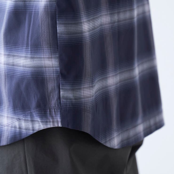 楽はおりオンブレチェックシャツ【ストレッチ、防シワ】 | coen【men】 | 詳細画像22 