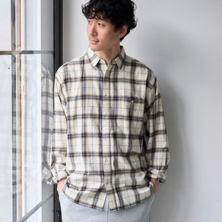 その他3 | 【抗菌防臭】アソートチェックネルシャツ | coen【men】