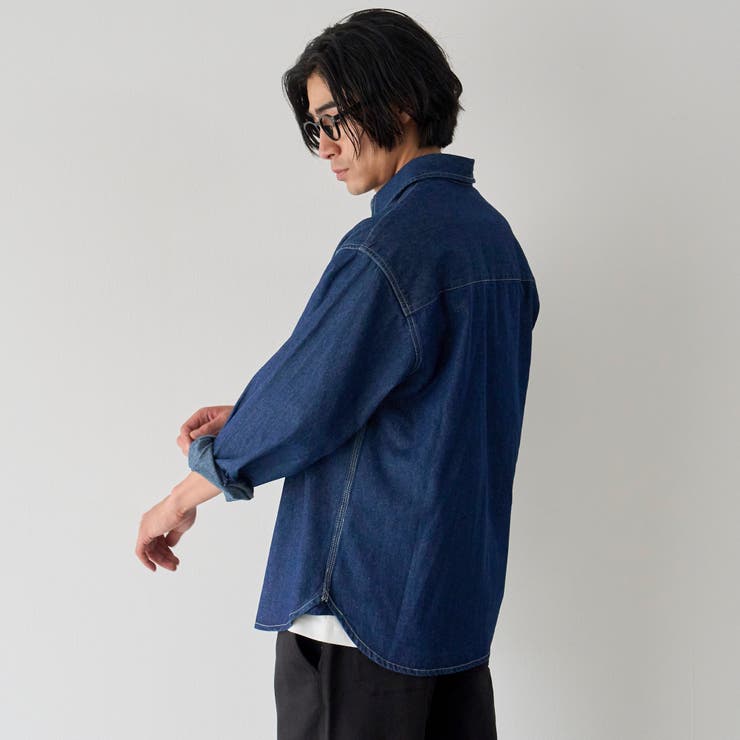 デニムワークシャツ | coen【men】 | 詳細画像13 