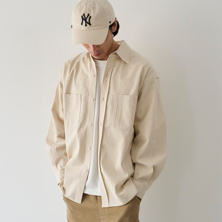 WHITE | デニムワークシャツ | coen【men】