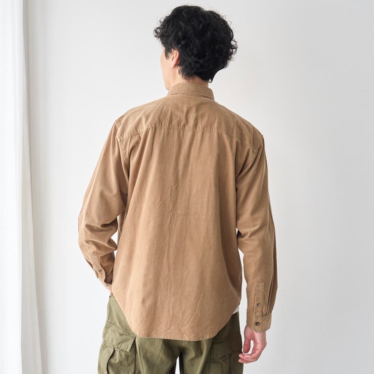 コーデュロイレギュラーカラーシャツ | coen【men】 | 詳細画像15 