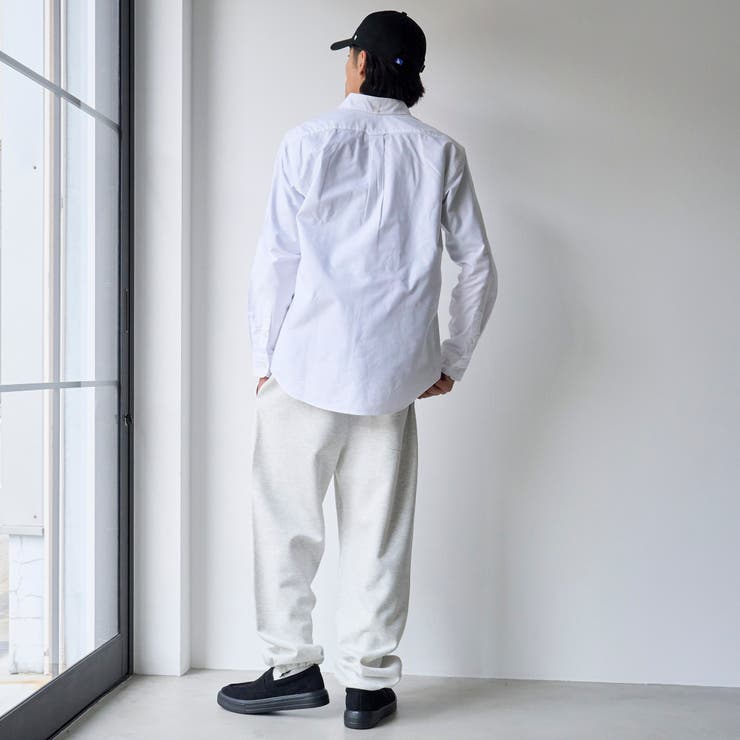 ベア刺繍 ベーシックハイカウントオックスフォード ボタンダウンシャツ | coen【men】 | 詳細画像3 