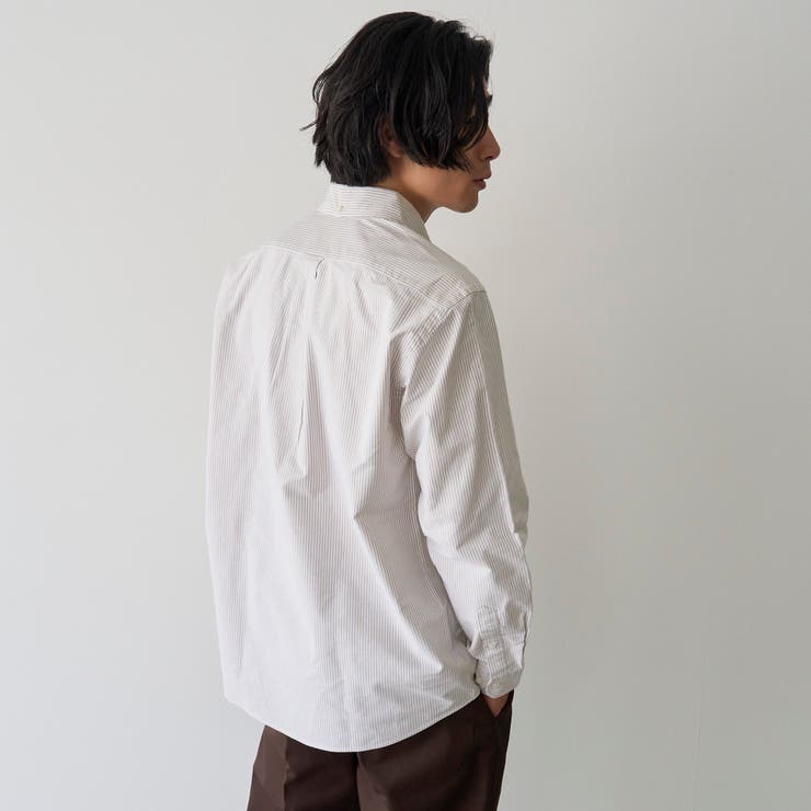 ベア刺繍 ベーシックハイカウントオックスフォード ボタンダウンシャツ | coen【men】 | 詳細画像37 