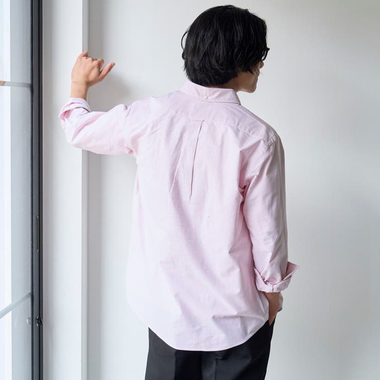 ベア刺繍 ベーシックハイカウントオックスフォード ボタンダウンシャツ | coen【men】 | 詳細画像43 