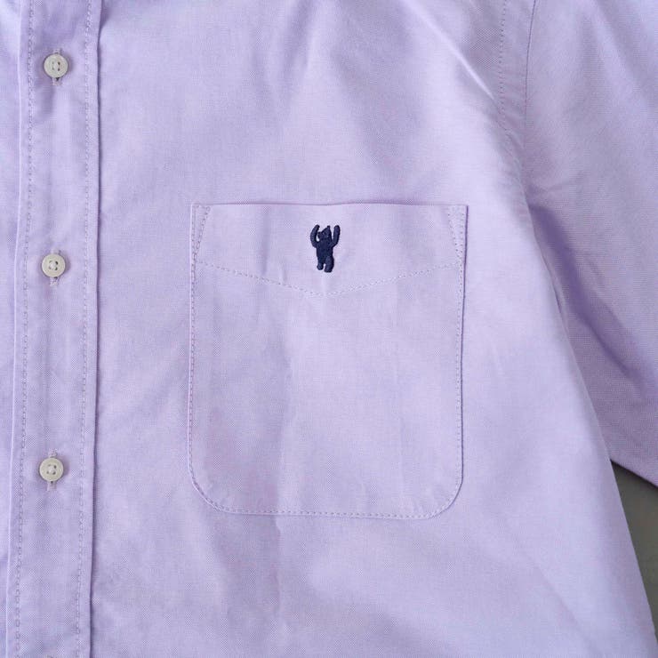 ベア刺繍 ベーシックハイカウントオックスフォード ボタンダウンシャツ | coen【men】 | 詳細画像45 