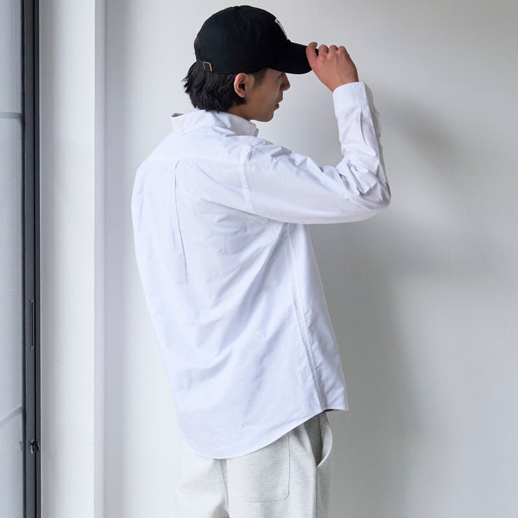 ベア刺繍 ベーシックハイカウントオックスフォード ボタンダウンシャツ | coen【men】 | 詳細画像5 