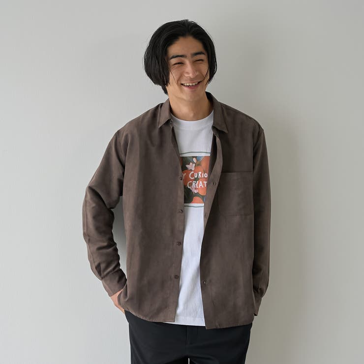 スウェードライクシャツ | coen【men】 | 詳細画像13 