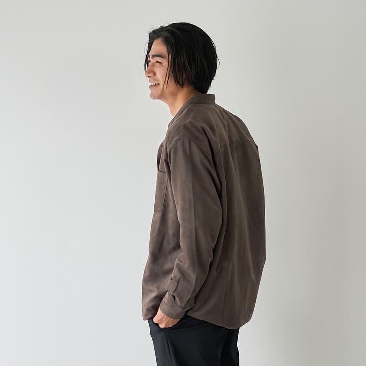 スウェードライクシャツ | coen【men】 | 詳細画像14 