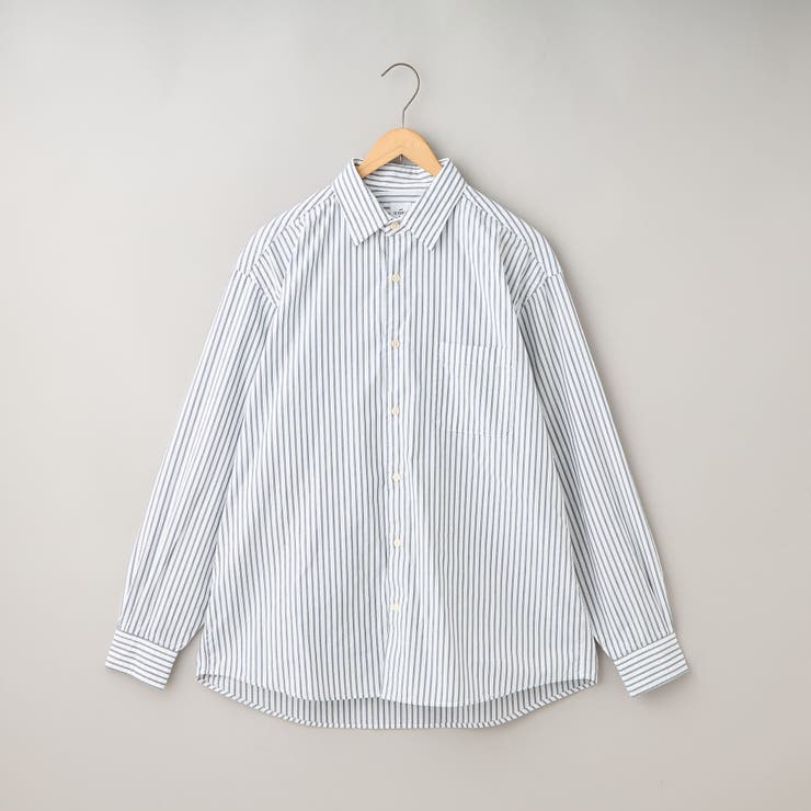 WHITE | ベーシックストライプコットンシャツ | coen【men】