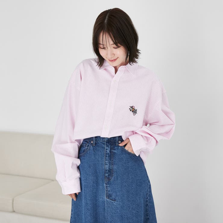 YUJIRO KOYAMA（小山ゆうじろう）コラボストライプオックスシャツ | coen【men】 | 詳細画像5 