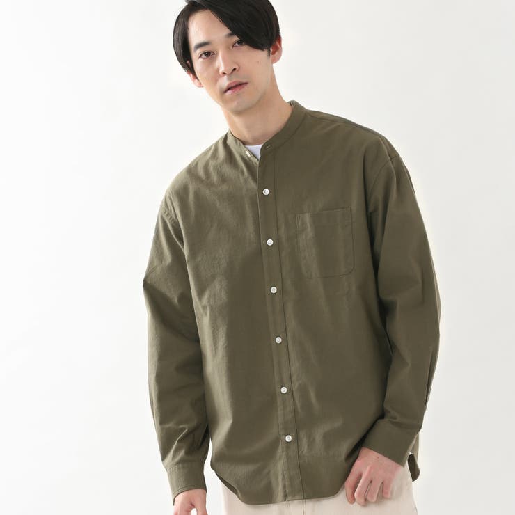 インドコットンバンドカラーシャツ 品番 Coew Coen Men コーエン のメンズ ファッション通販 Shoplist ショップリスト