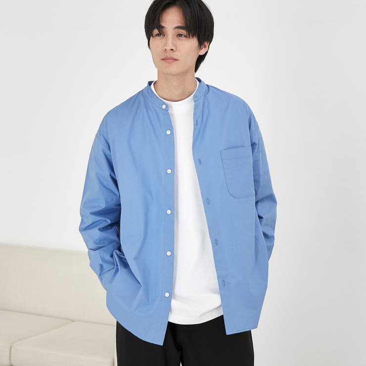 ブロードバンドカラーシャツ | coen【men】 | 詳細画像1 