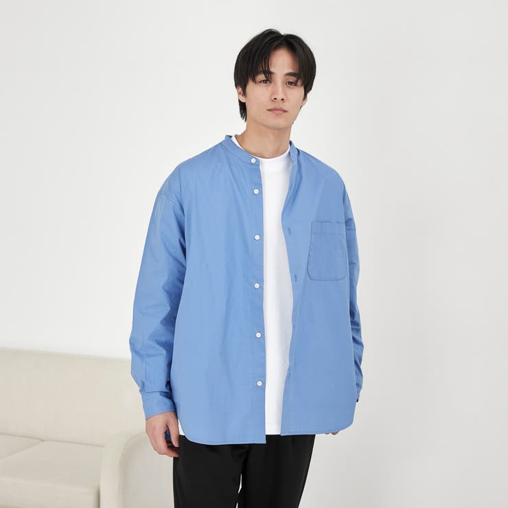 ブロードバンドカラーシャツ | coen【men】 | 詳細画像2 