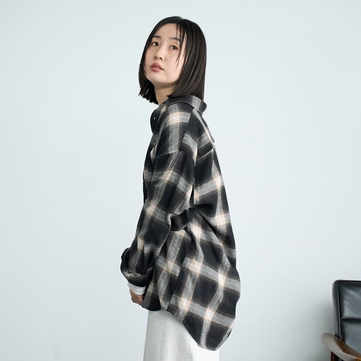 USA COTTONソフトフランネルシャツ（チェック） | coen【men】 | 詳細画像19 