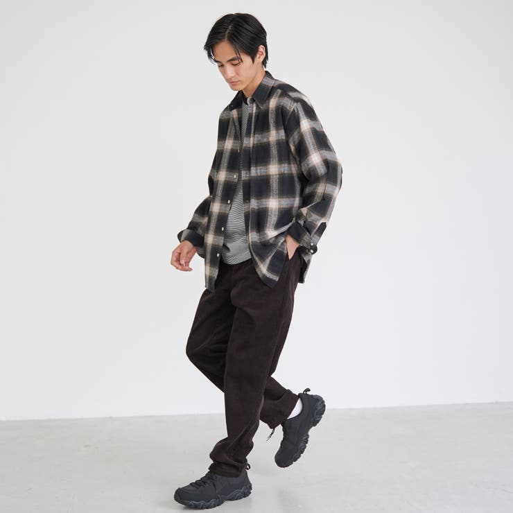 USA COTTONソフトフランネルシャツ（チェック） | coen【men】 | 詳細画像25 