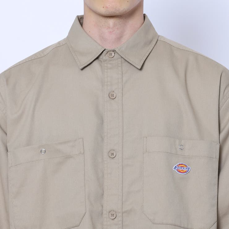 Dickies(ディッキーズ)100th別注ワークシャツ(セットアップ対応)[品番