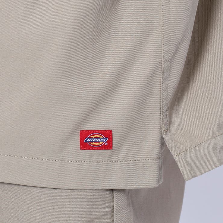 BEIGE】Dickies(ディッキーズ)100th別注ワークシャツ(セットアップ対応