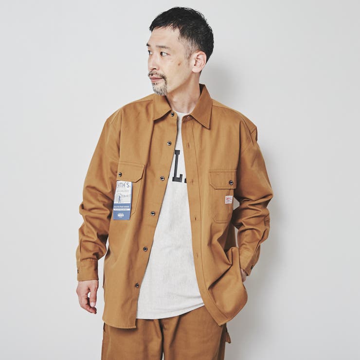 SMITH'S（スミス）別注ワークシャツ（セットアップ対応）[品番