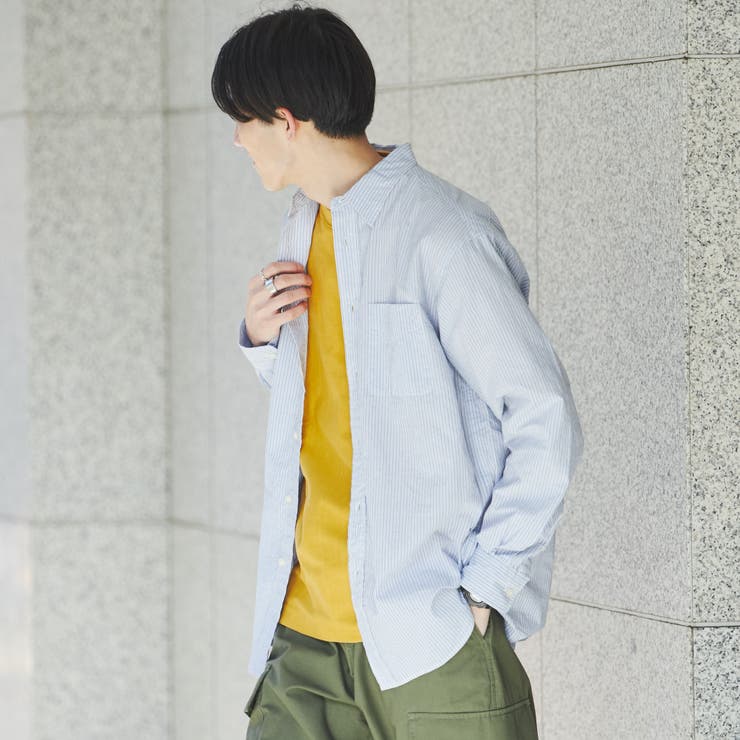 強撚ブロードストライプシャツ | coen【men】 | 詳細画像9 