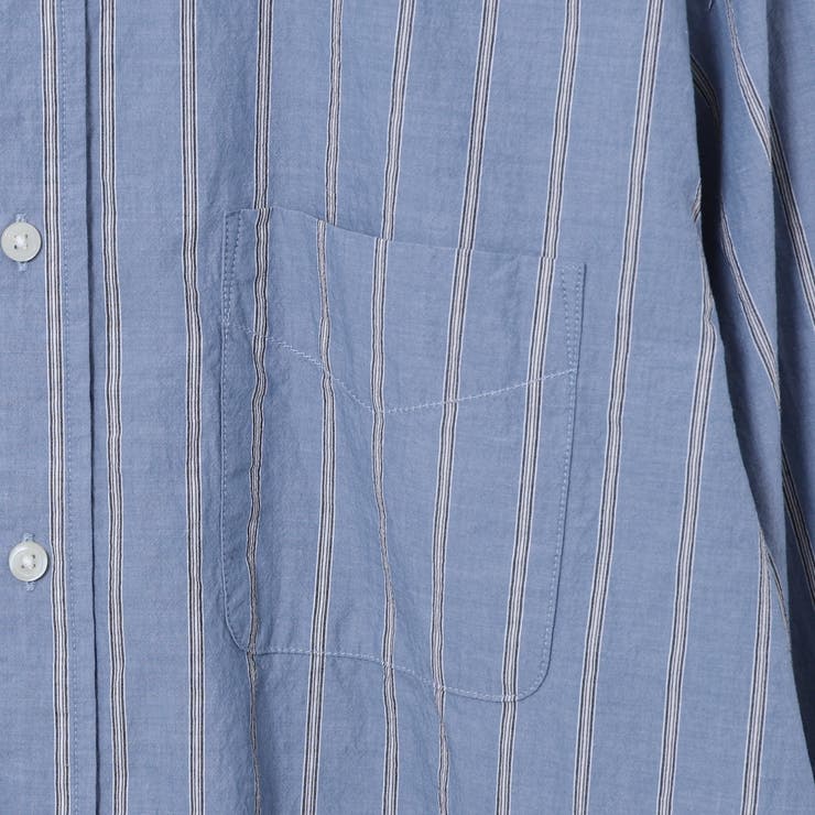 強撚ブロードストライプシャツ | coen【men】 | 詳細画像13 