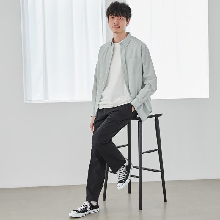 強撚ブロードストライプシャツ | coen【men】 | 詳細画像2 