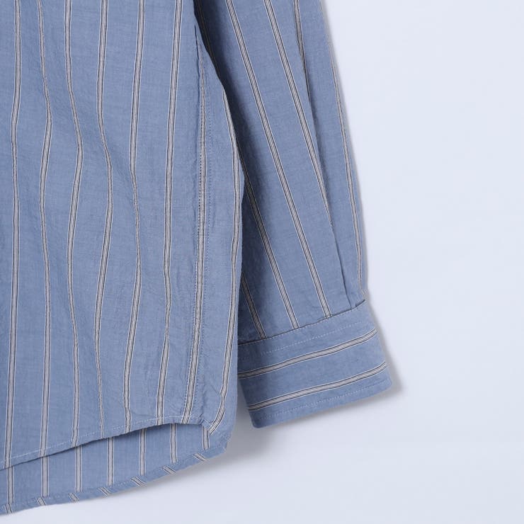 強撚ブロードストライプシャツ | coen【men】 | 詳細画像14 