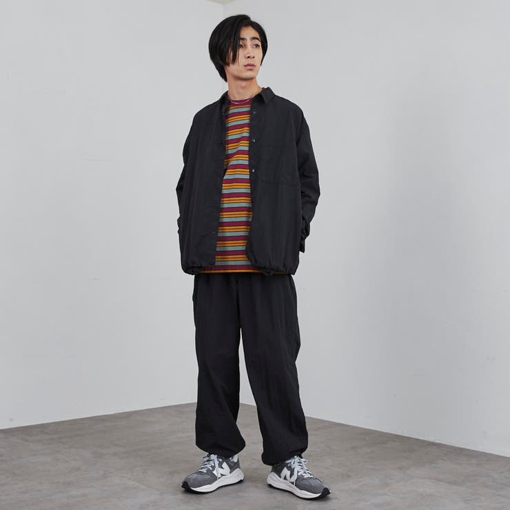 ナイロンワッシャーシャツジャケット（セットアップ対応）[品番