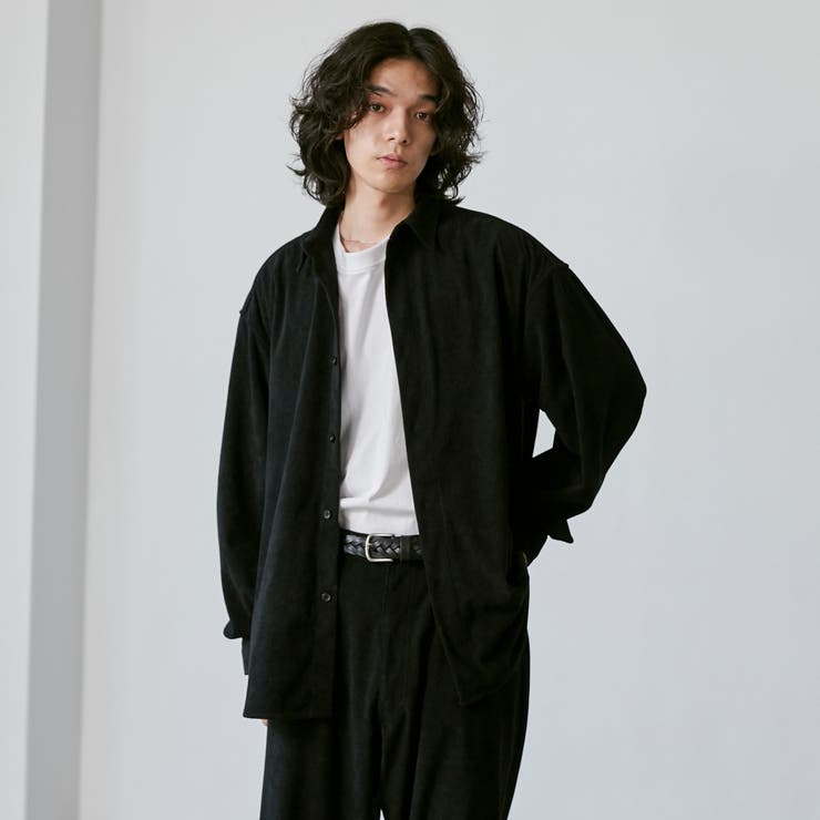 ビッグシルエットコーデュロイシャツジャケット | coen【men】 | 詳細画像10 