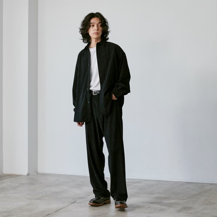 ビッグシルエットコーデュロイシャツジャケット[品番：COEW0004796