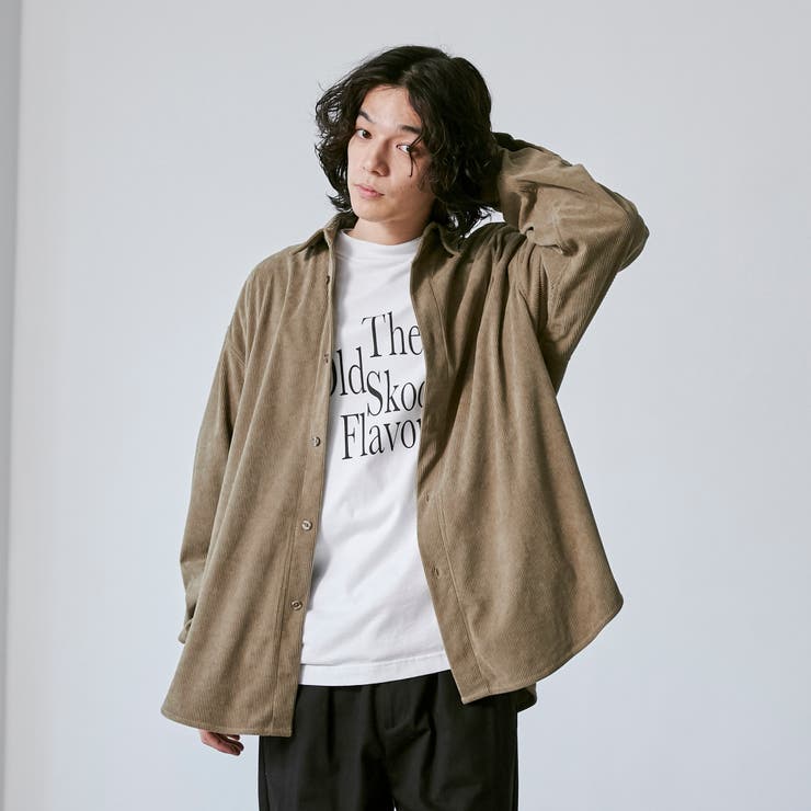 ビッグシルエットコーデュロイシャツジャケット | coen【men】 | 詳細画像4 
