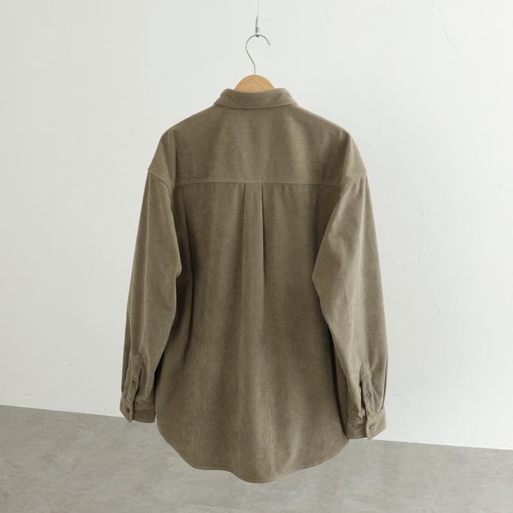 ビッグシルエットコーデュロイシャツジャケット | coen【men】 | 詳細画像19 