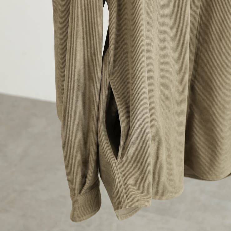 ビッグシルエットコーデュロイシャツジャケット | coen【men】 | 詳細画像21 