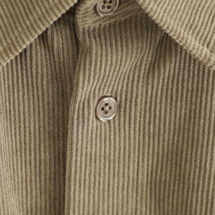 ビッグシルエットコーデュロイシャツジャケット | coen【men】 | 詳細画像23 