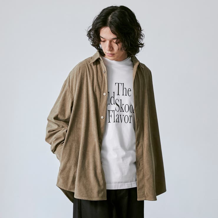 ビッグシルエットコーデュロイシャツジャケット | coen【men】 | 詳細画像6 