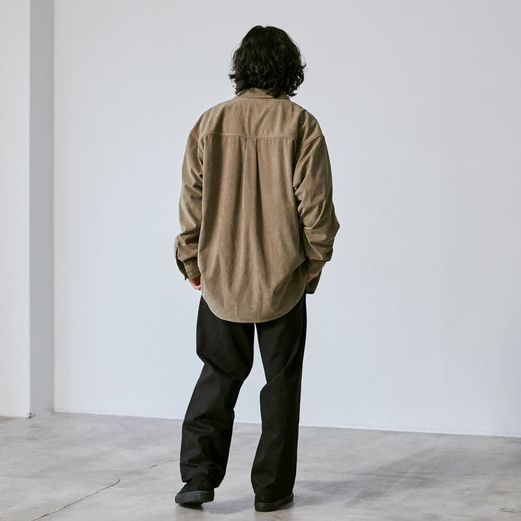 ビッグシルエットコーデュロイシャツジャケット | coen【men】 | 詳細画像7 