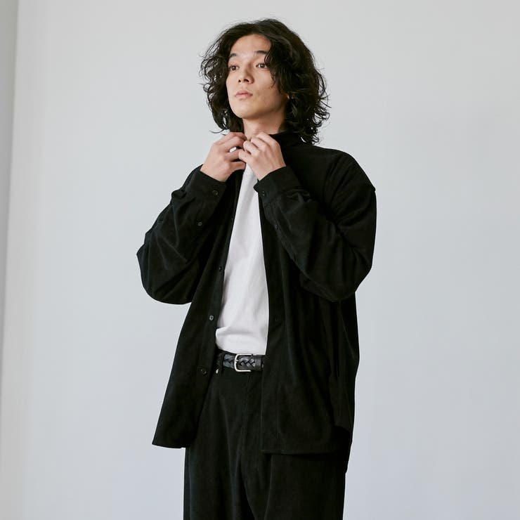 ビッグシルエットコーデュロイシャツジャケット | coen【men】 | 詳細画像8 